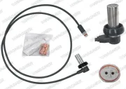 Sensor, Raddrehzahl Hinterachse Vorderachse WAGNER ABS00628