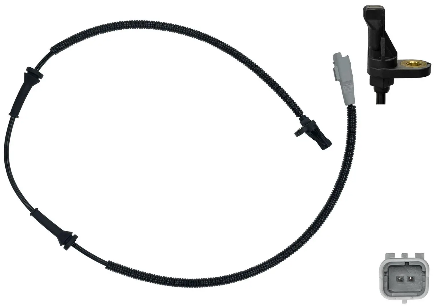 Sensor, Raddrehzahl Hinterachse WAGNER ABS00629