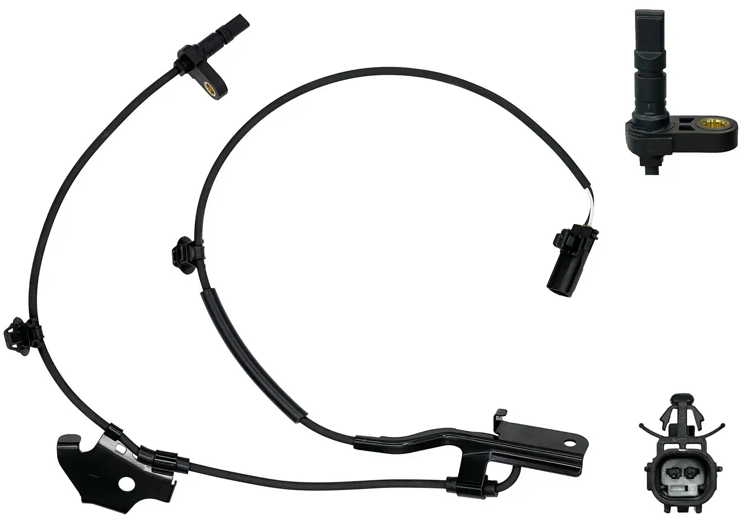 Sensor, Raddrehzahl Vorderachse links WAGNER ABS00642