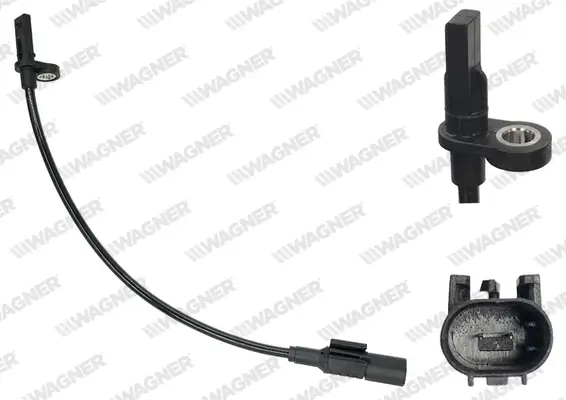 Sensor, Raddrehzahl Hinterachse WAGNER ABS00646
