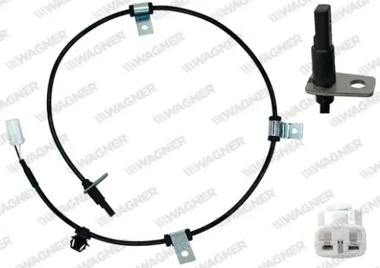 Sensor, Raddrehzahl Hinterachse rechts WAGNER ABS00651 Bild Sensor, Raddrehzahl Hinterachse rechts WAGNER ABS00651