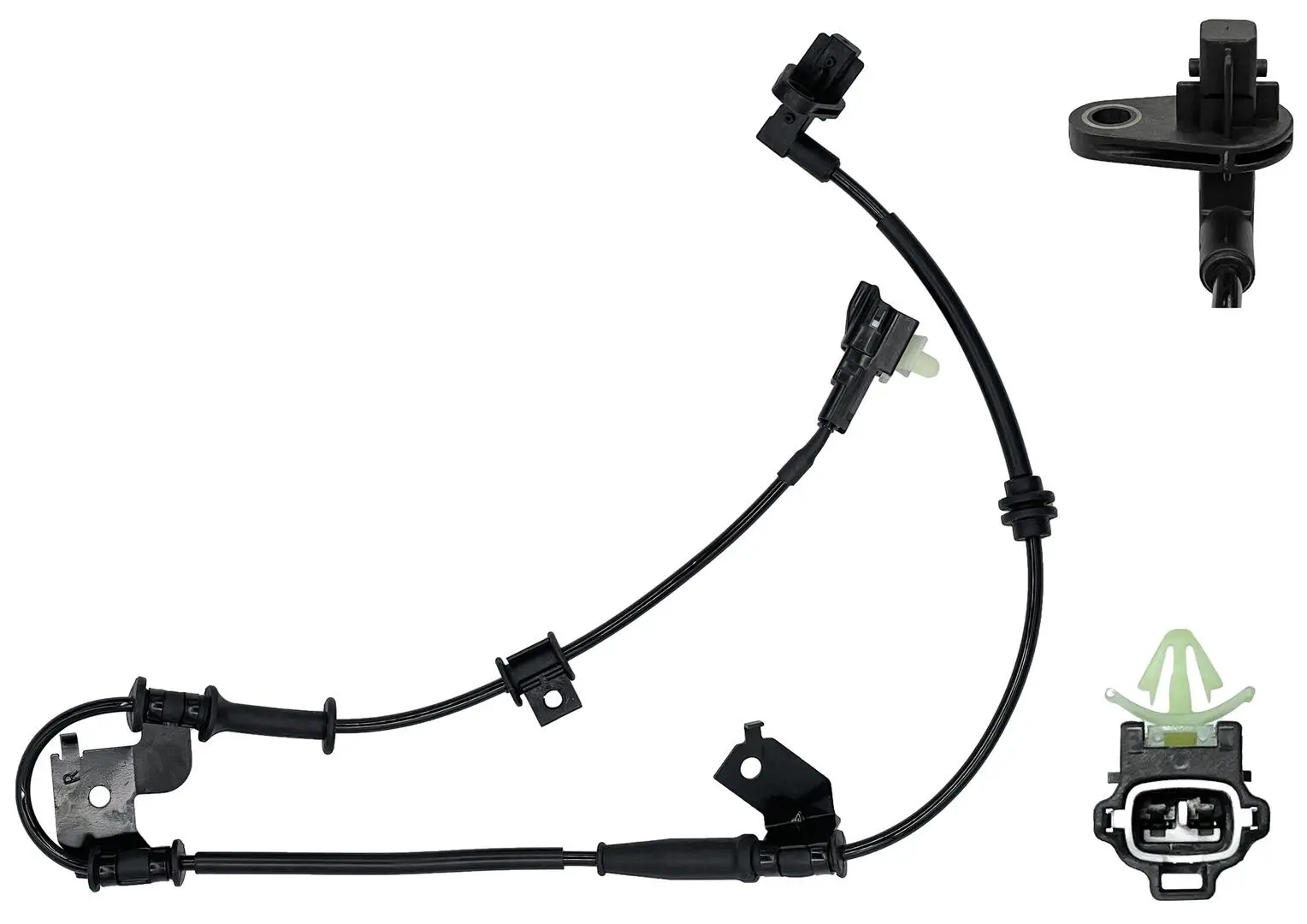 Sensor, Raddrehzahl Vorderachse rechts WAGNER ABS00657