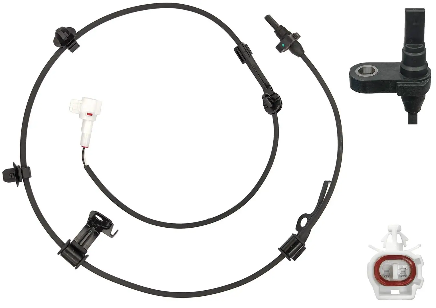 Sensor, Raddrehzahl Vorderachse links WAGNER ABS00668