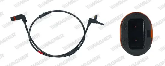 Sensor, Raddrehzahl 1. Vorderachse WAGNER ABS00675 Bild Sensor, Raddrehzahl 1. Vorderachse WAGNER ABS00675