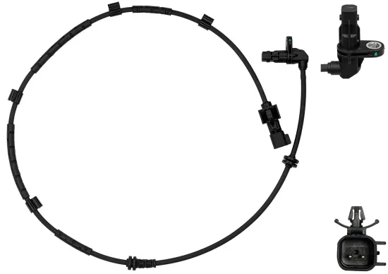Sensor, Raddrehzahl Vorderachse WAGNER ABS00677 Bild Sensor, Raddrehzahl Vorderachse WAGNER ABS00677