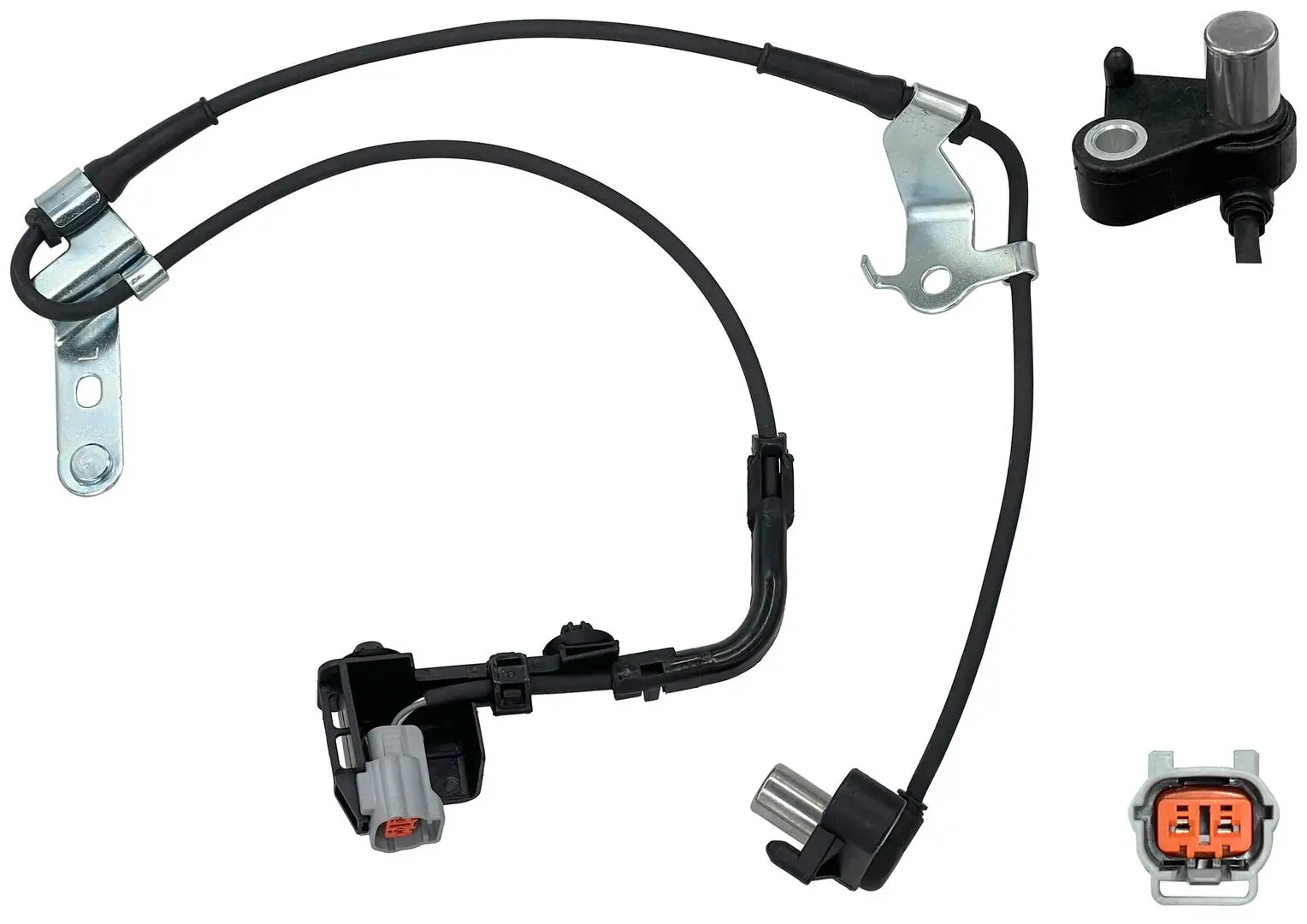 Sensor, Raddrehzahl Vorderachse links WAGNER ABS00694