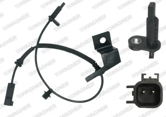 Sensor, Raddrehzahl Vorderachse rechts WAGNER ABS00701 Bild Sensor, Raddrehzahl Vorderachse rechts WAGNER ABS00701