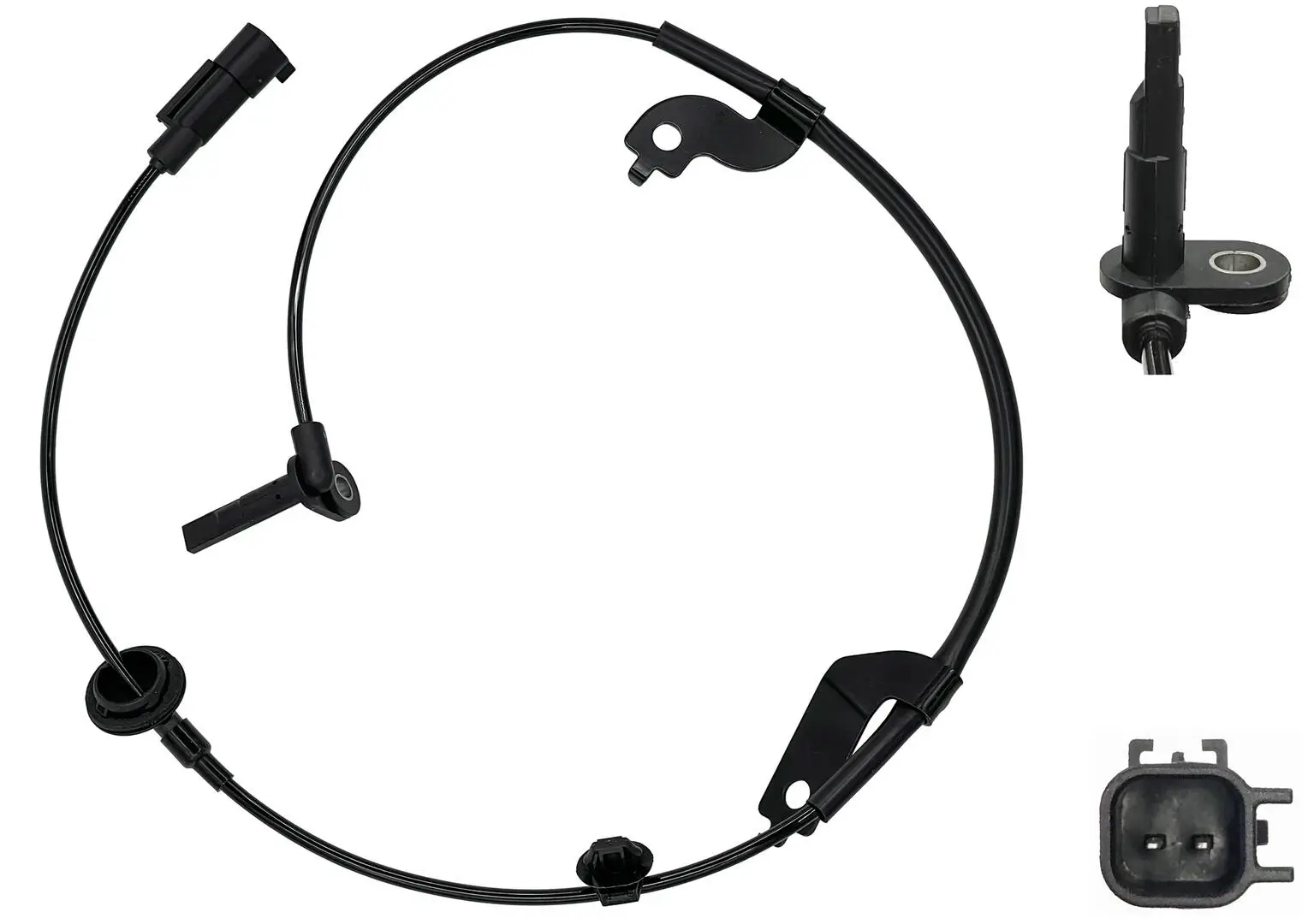 Sensor, Raddrehzahl Vorderachse links WAGNER ABS00717