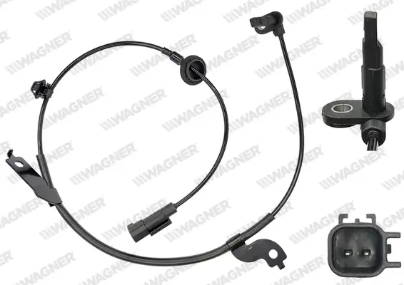 Sensor, Raddrehzahl Vorderachse rechts WAGNER ABS00718