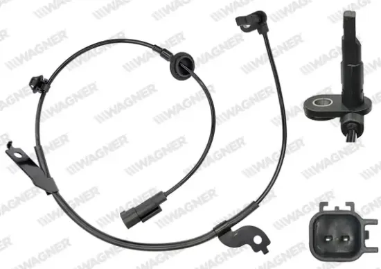 Sensor, Raddrehzahl Vorderachse rechts WAGNER ABS00718 Bild Sensor, Raddrehzahl Vorderachse rechts WAGNER ABS00718