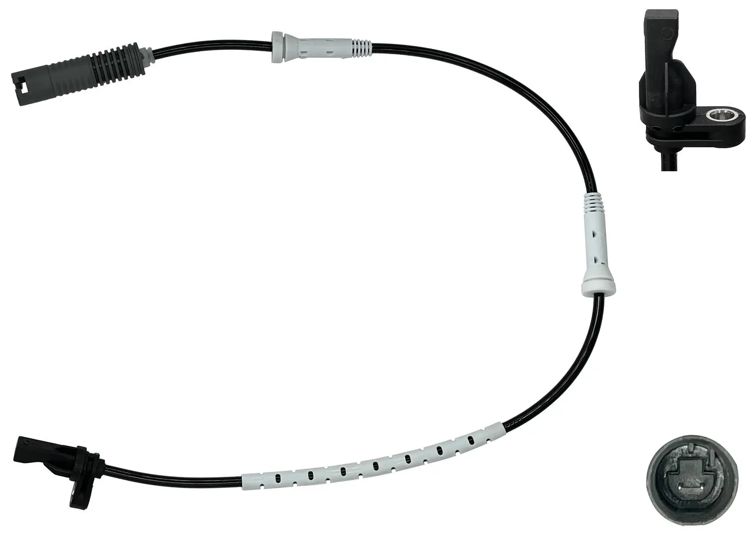 Sensor, Raddrehzahl Vorderachse WAGNER ABS00722