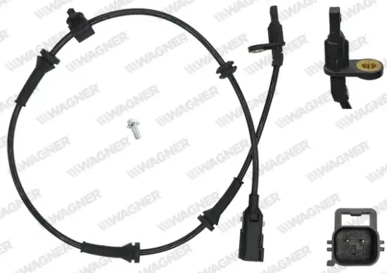 Sensor, Raddrehzahl Hinterachse WAGNER ABS00725 Bild Sensor, Raddrehzahl Hinterachse WAGNER ABS00725