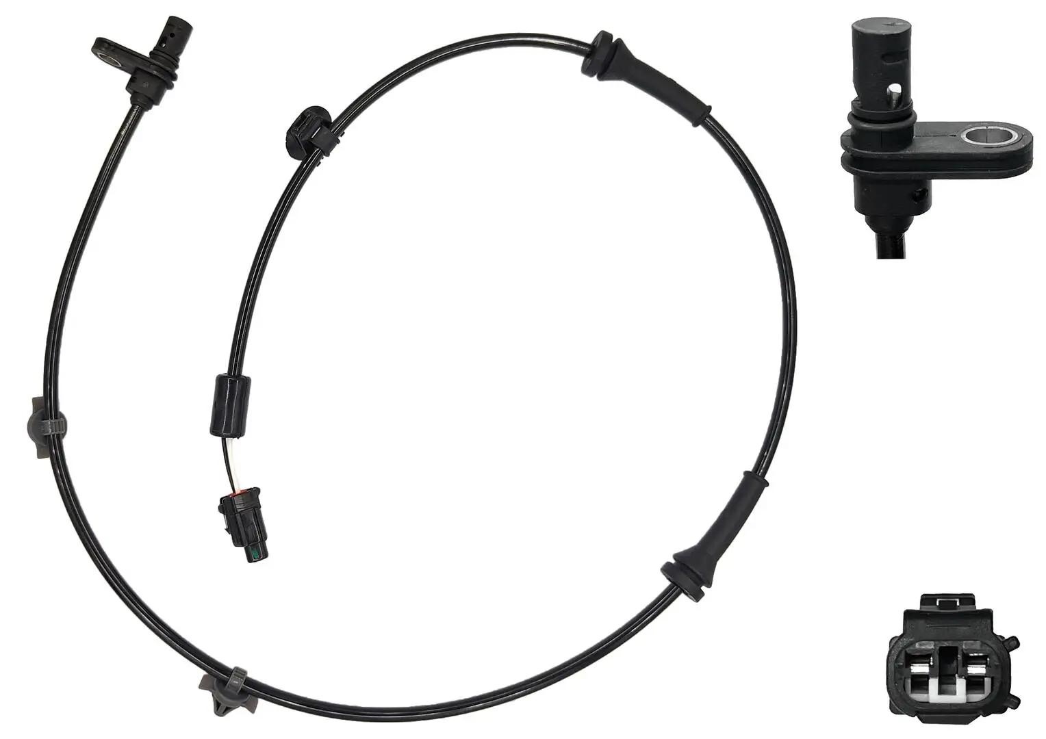 Sensor, Raddrehzahl Hinterachse links WAGNER ABS00728
