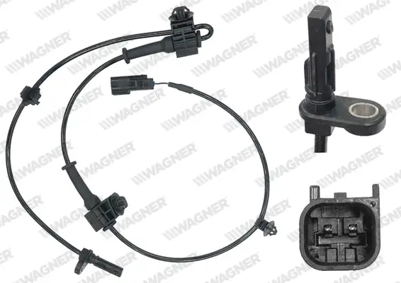 Sensor, Raddrehzahl Vorderachse WAGNER ABS00731