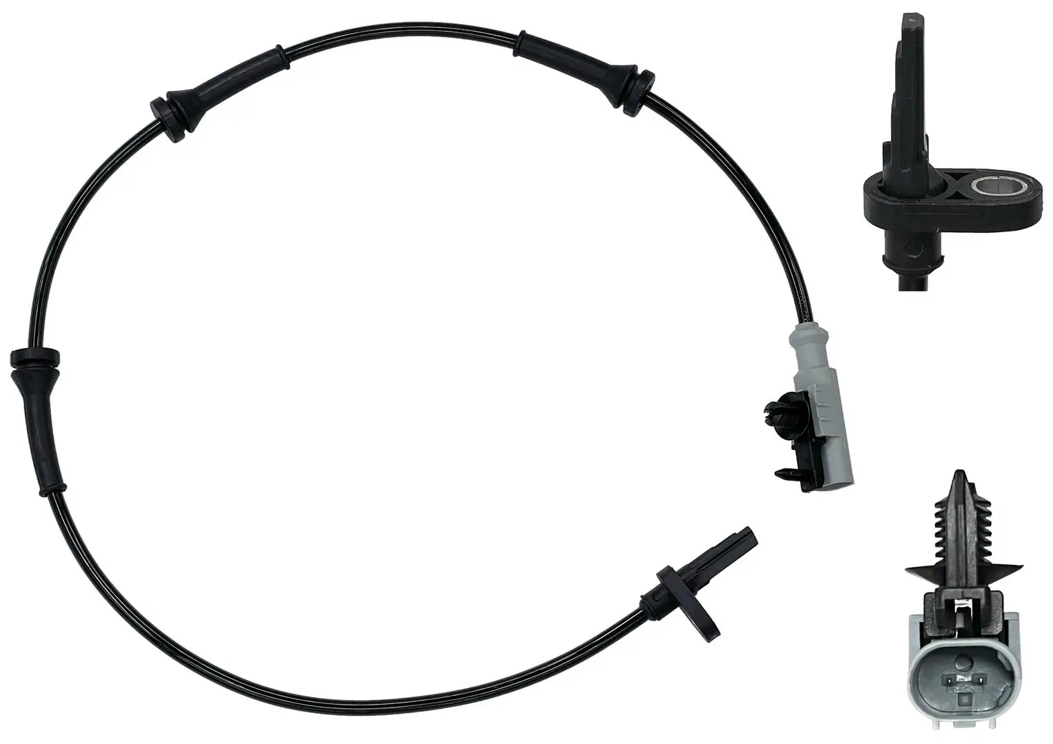 Sensor, Raddrehzahl Hinterachse WAGNER ABS00735