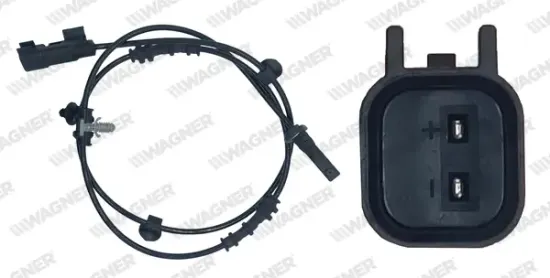 Sensor, Raddrehzahl Vorderachse WAGNER ABS00746 Bild Sensor, Raddrehzahl Vorderachse WAGNER ABS00746