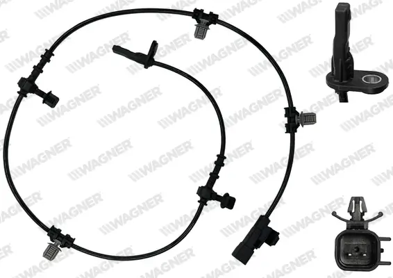 Sensor, Raddrehzahl WAGNER ABS00747