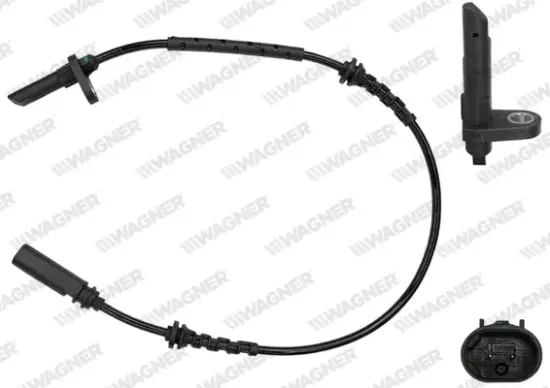 Sensor, Raddrehzahl Vorderachse WAGNER ABS00761 Bild Sensor, Raddrehzahl Vorderachse WAGNER ABS00761