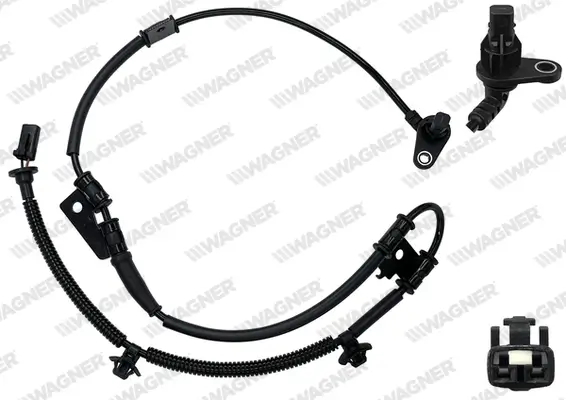Sensor, Raddrehzahl Vorderachse links WAGNER ABS00764