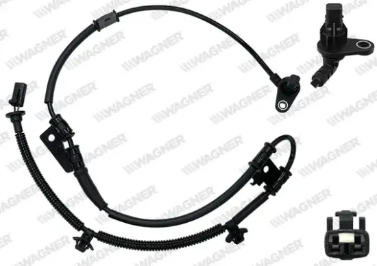 Sensor, Raddrehzahl Vorderachse links WAGNER ABS00764 Bild Sensor, Raddrehzahl Vorderachse links WAGNER ABS00764