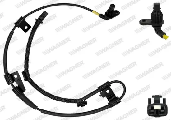 Sensor, Raddrehzahl Vorderachse rechts WAGNER ABS00765 Bild Sensor, Raddrehzahl Vorderachse rechts WAGNER ABS00765