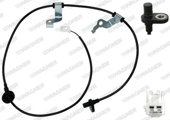 Sensor, Raddrehzahl Hinterachse links WAGNER ABS00794 Bild Sensor, Raddrehzahl Hinterachse links WAGNER ABS00794