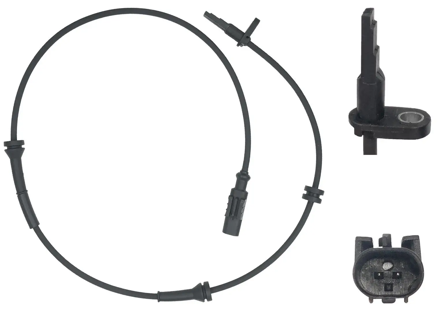 Sensor, Raddrehzahl Vorderachse WAGNER ABS00797