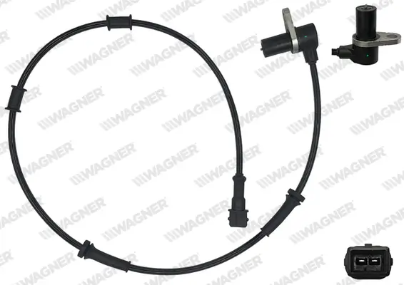 Sensor, Raddrehzahl WAGNER ABS00802