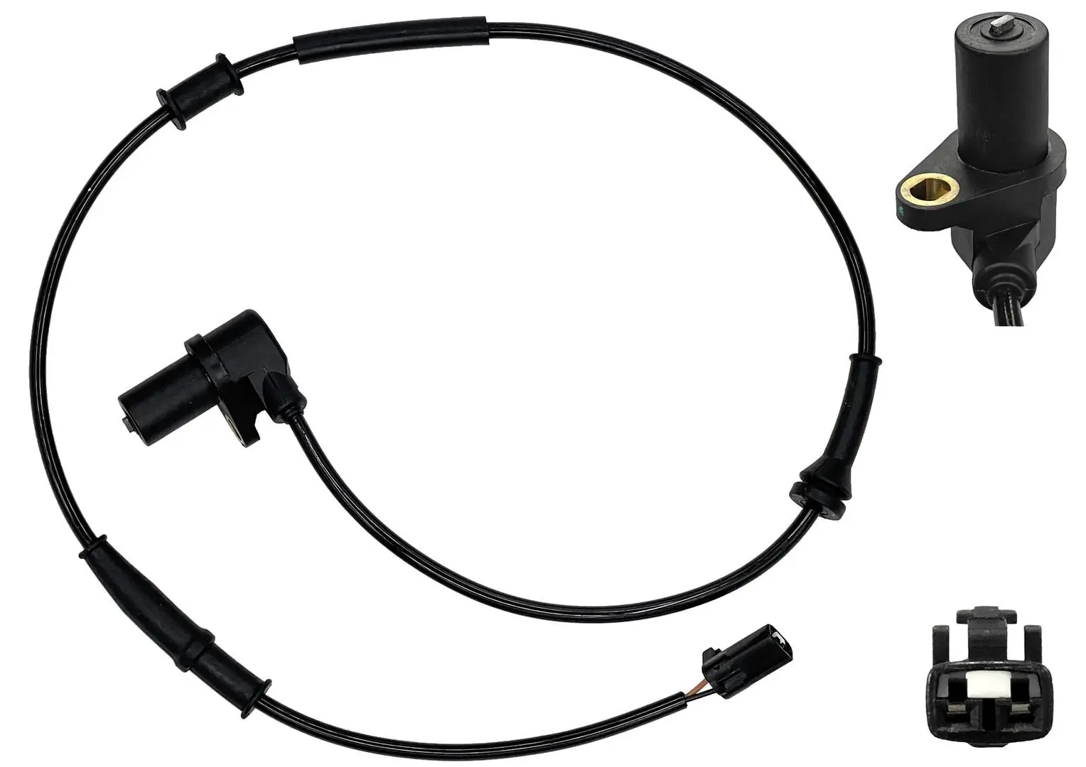 Sensor, Raddrehzahl Vorderachse links WAGNER ABS00810