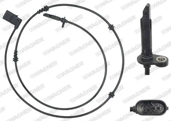 Sensor, Raddrehzahl Vorderachse rechts WAGNER ABS00817