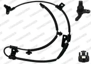 Sensor, Raddrehzahl Vorderachse links WAGNER ABS00823