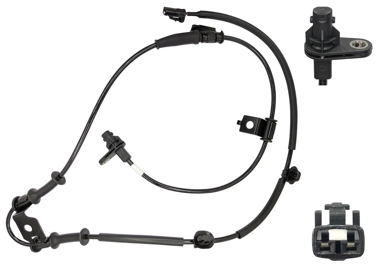 Sensor, Raddrehzahl Vorderachse links WAGNER ABS00836