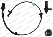 Sensor, Raddrehzahl Vorderachse links WAGNER ABS00845