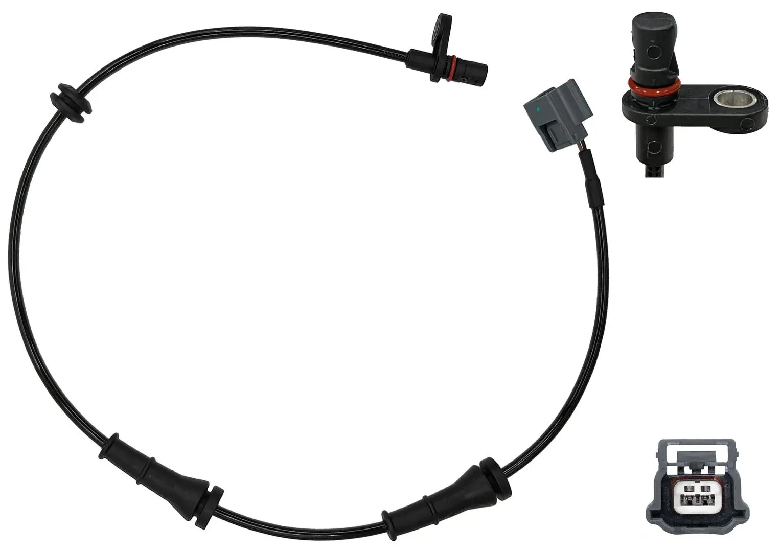 Sensor, Raddrehzahl Hinterachse rechts WAGNER ABS00853