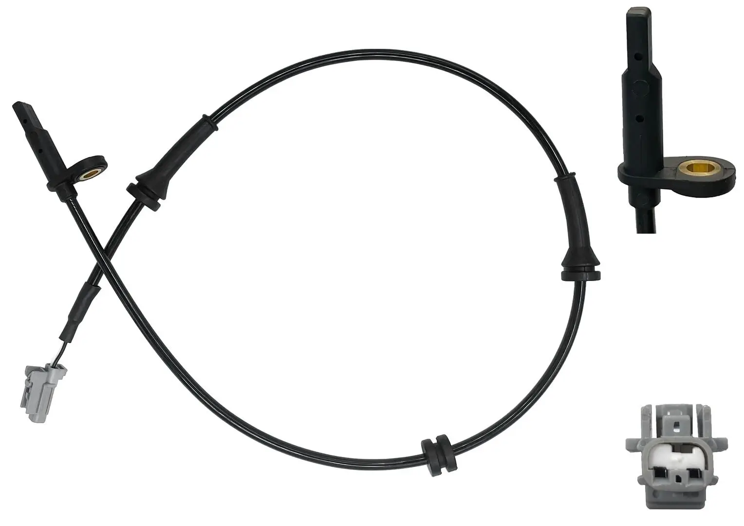 Sensor, Raddrehzahl Vorderachse WAGNER ABS00861