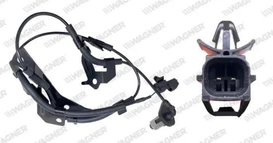Sensor, Raddrehzahl Vorderachse links WAGNER ABS00865 Bild Sensor, Raddrehzahl Vorderachse links WAGNER ABS00865