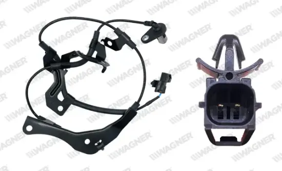Sensor, Raddrehzahl Vorderachse rechts WAGNER ABS00866 Bild Sensor, Raddrehzahl Vorderachse rechts WAGNER ABS00866