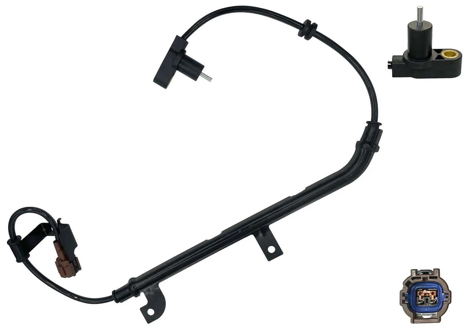 Sensor, Raddrehzahl Hinterachse links WAGNER ABS00882