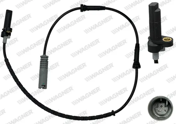 Sensor, Raddrehzahl Hinterachse WAGNER ABS00886