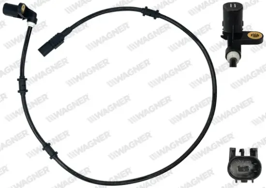 Sensor, Raddrehzahl Vorderachse rechts WAGNER ABS00894 Bild Sensor, Raddrehzahl Vorderachse rechts WAGNER ABS00894