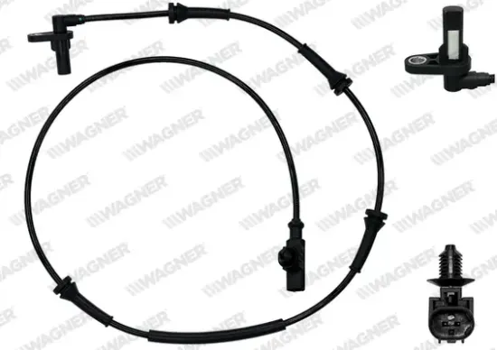 Sensor, Raddrehzahl Hinterachse WAGNER ABS00897 Bild Sensor, Raddrehzahl Hinterachse WAGNER ABS00897