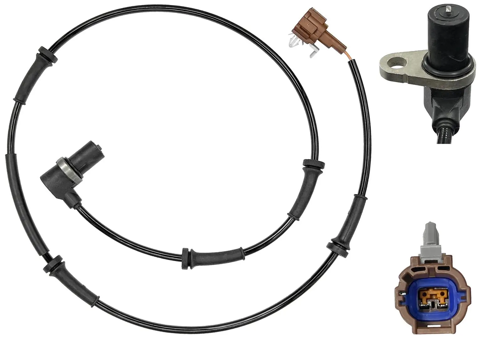 Sensor, Raddrehzahl Hinterachse links WAGNER ABS00901