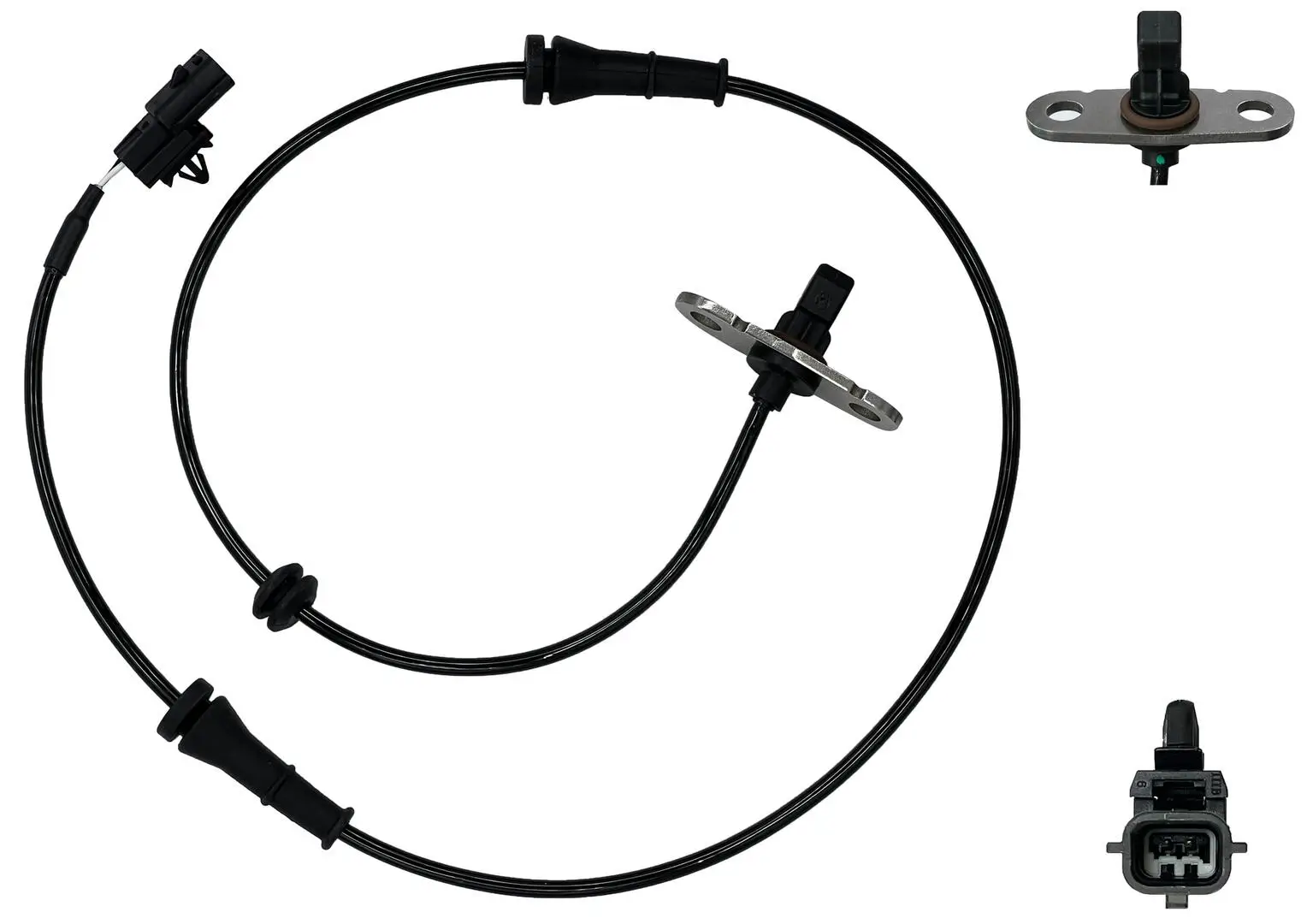 Sensor, Raddrehzahl Hinterachse links WAGNER ABS00904