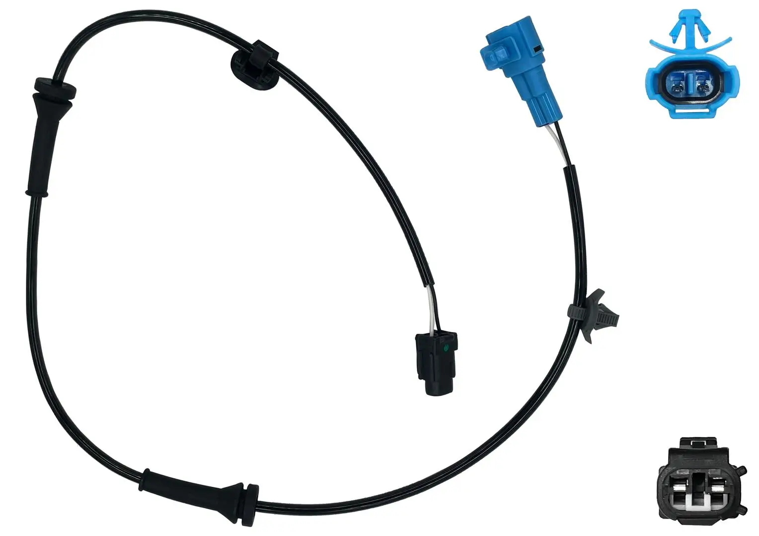 Sensor, Raddrehzahl Hinterachse links WAGNER ABS00906