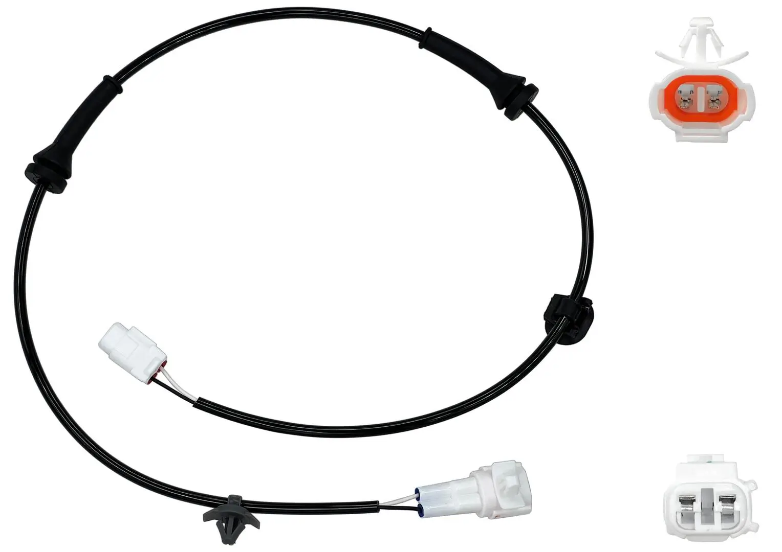 Sensor, Raddrehzahl Hinterachse WAGNER ABS00907