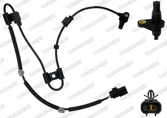 Sensor, Raddrehzahl Vorderachse links WAGNER ABS00908