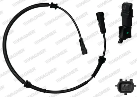 Sensor, Raddrehzahl Hinterachse WAGNER ABS00912 Bild Sensor, Raddrehzahl Hinterachse WAGNER ABS00912