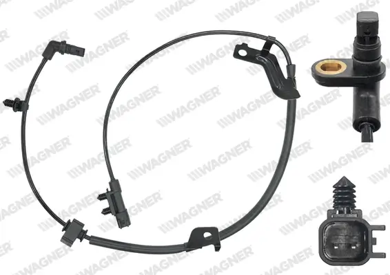 Sensor, Raddrehzahl Hinterachse rechts WAGNER ABS00923