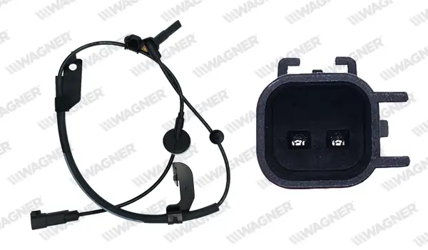 Sensor, Raddrehzahl Vorderachse links WAGNER ABS00924