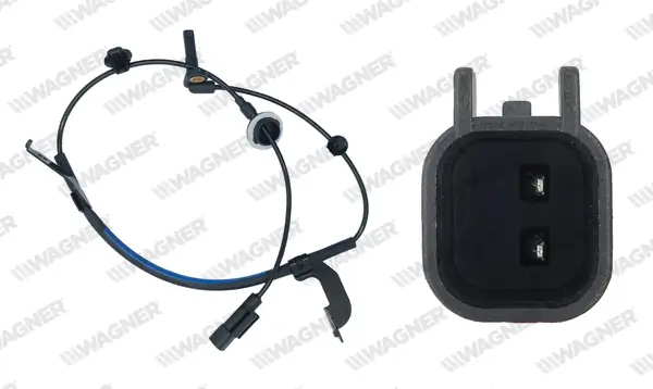 Sensor, Raddrehzahl Vorderachse rechts WAGNER ABS00925